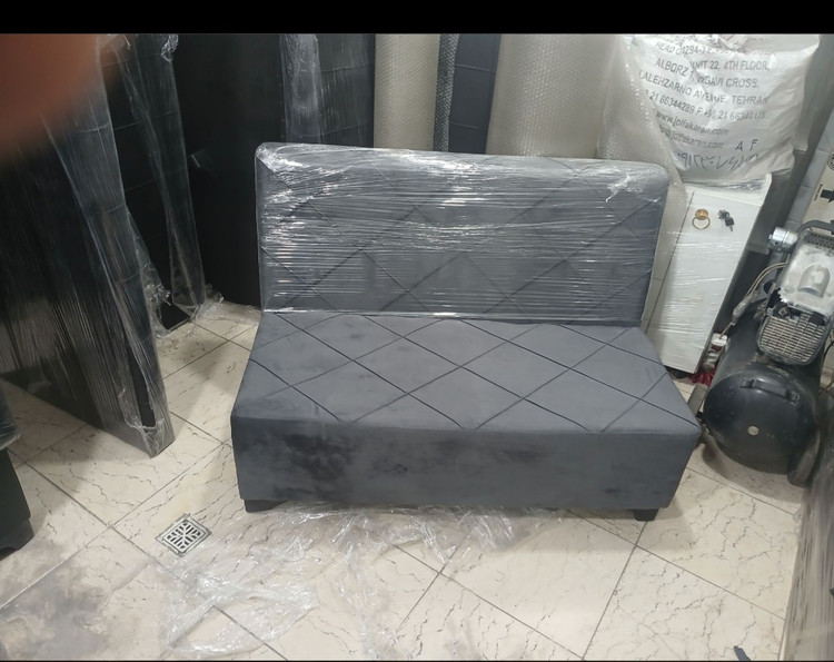 مبل افیس پشدار گیم نت،رستورانی،کافی شاپ سه نفره ابعاد ۷۰×۱۲۰
